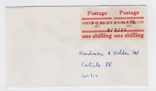 GRAN BRETAGNA 1971 COPERTINA