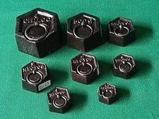 LOTTO 8 PESI ESAGONALI PESO IN