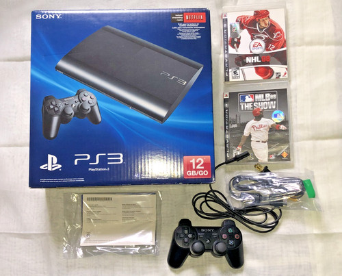 Ps3 super slim console - ps3, bundle