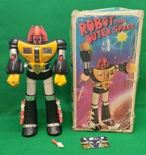Vintage ROBOT MINI JUMBO KO DAIKENGO made in Hong Kong h 34 cm distribuito ALES.