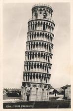 DF426 cartolina pisa,torre pendente