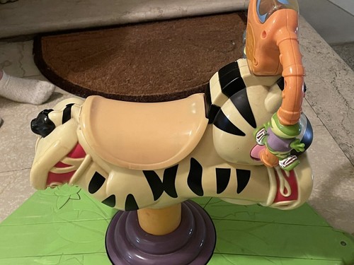 Bounce and spin zebra - bounce,
