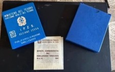 500 LIRE 1981 VIRGILIO BIMILLENARIO ARGENTO SILVER UNC IN BLISTER CERTIFICATO