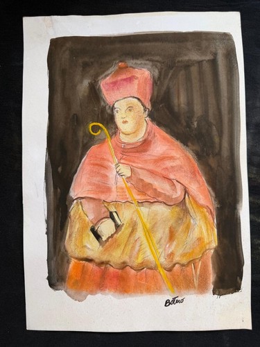 Fernando botero quadro disegno - fernando,