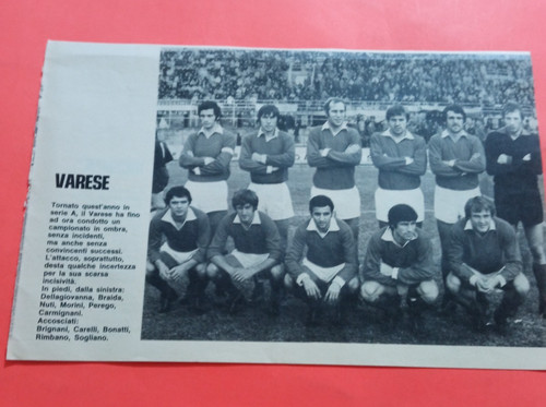 Squadra calcio 1970 varese - squadra,