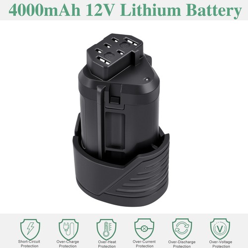4000mah 12v litio batteria - 12v,