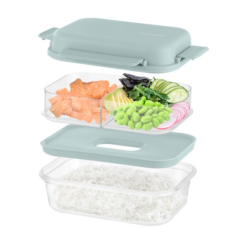 Lunch box per poke - , scomparti