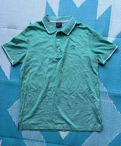 Polo uomo paul shark verde - uomo,