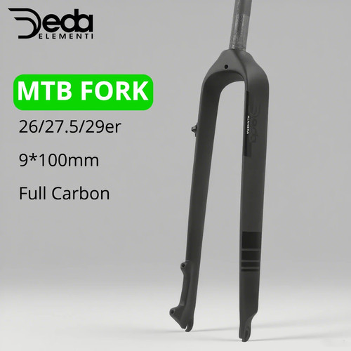 Forcella rigida mtb full fibra - forcella,