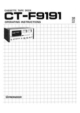 Pioneer CTF-9191 Cassette