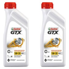 2x Olio Motore Castrol Gtx