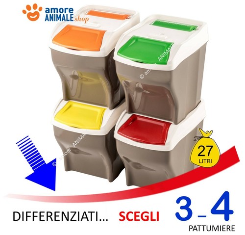 Pattumiera raccolta - pattumiera,