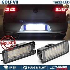 2X Luci Targa LED per VW GOLF