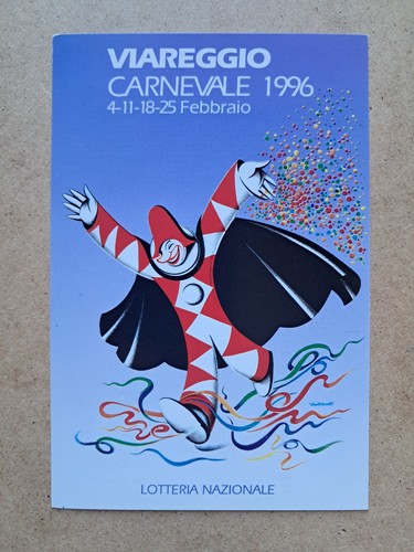Cartolina lotteria carnevale - cartolina,