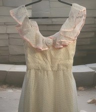 Vintage Union Made Sheer White