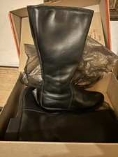 STIVALI PELLE NERO ZIP LATERALE POLIZIA CARABINIERI TAGLIA 44 Alpinestar