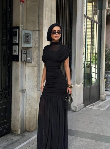 Abito midi donna - zara, nuovo