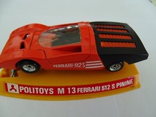 MODELLINO-POLITOYS-M-FERRARI 512 S PININFARINA-ITALY-1/43-METALLO-BOX ORIGINALE