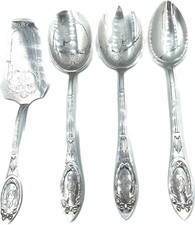 Posate da servizio in argento