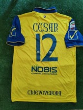 Maglia calcio 2015/16 CHIEVO VERONA CESAR jersey XL shirt Match Worn vs Palermo