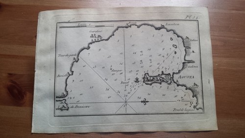 1817 allezard portolano - allezard:, carta