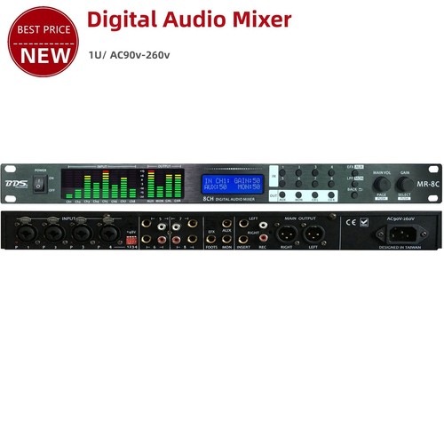 Mixer audio digitale console