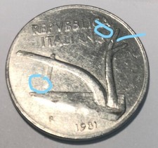 MONETA 10 LIRE DEL 1981 SPIGHE
