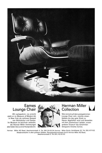 Poster poltrona eames - eames, carta