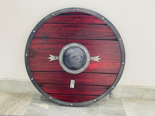 Handmade battle worn red - handmade, battle-worn