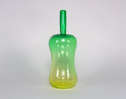 Vaso bottiglia vetro studio
