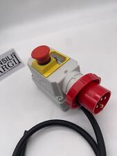 INTERRUTTORE SALVAMOTORE TRIFASE PER MACCHINE EDILI 10 / 16A - 380 V