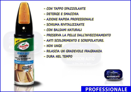 Pulizia sedili pelle kit - pulizia,