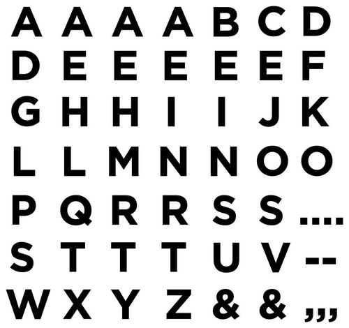 Foglio lettera gotham - foglio,
