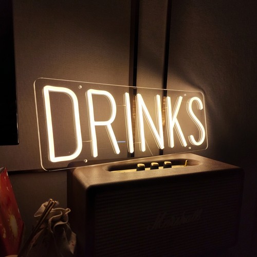Luce neon bevande insegna - luce,