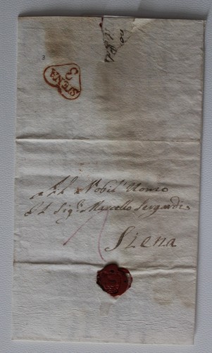 1803 lettera roma - 1803,