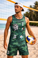 Canotta Camouflage Beach