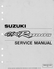 MANUALE OFFICINA REVISIONE RIPARAZIONE PDF SUZUKI GSX-R1100W '93-98 MANUALE D...