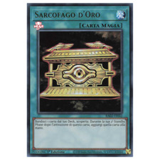 yu gi oh ultra rara ita 1ed ra02-it052 sarcofago d oro