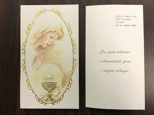 Biglietto auguri comunione - auguri,