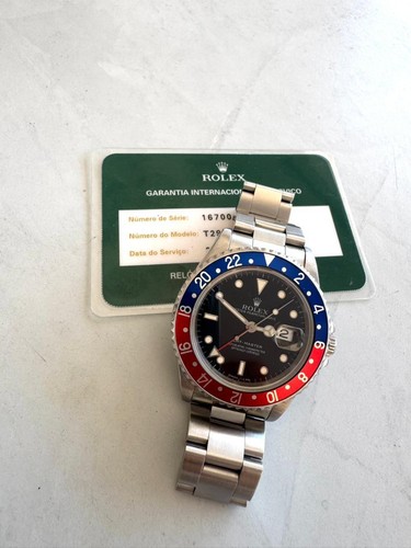 Con scheda servizio rolex - scheda, di