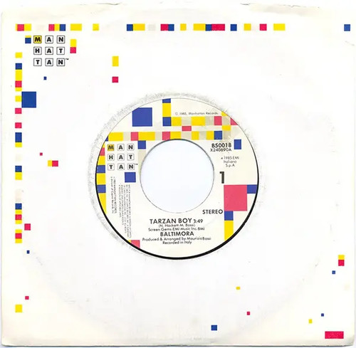 Baltimora tarzan boy vinile - baltimora,