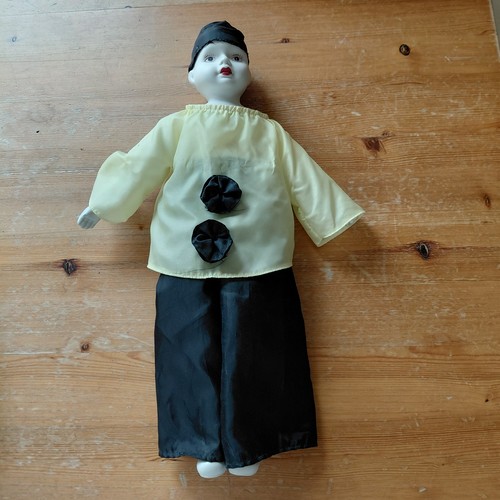 Bambola pagliaccio pierrot - bambola,