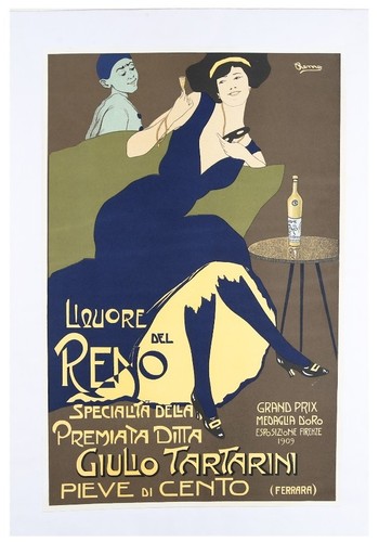 Poster francese liquore - francese, del