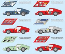 Decals Ferrari 250 GTO Le Mans