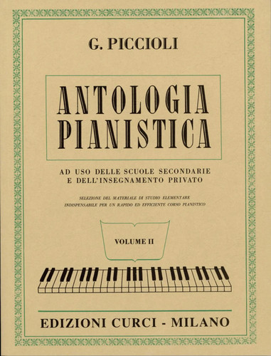 Piccioli antologia - piccioli,