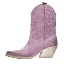 E2016 VELOUR Tronchetti E Francesine ELENA IACHI Donna Viola AMT04_IACH