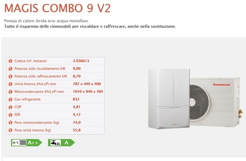 Immergas pompa calore sistema - immergas,