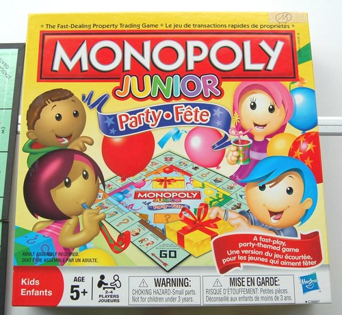 Monopoly junior party fête - party,