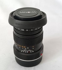 Minolta M-Rokkor 90/4 CLE or Leica M, #2005132, Made in Japan, caps hood, MINT