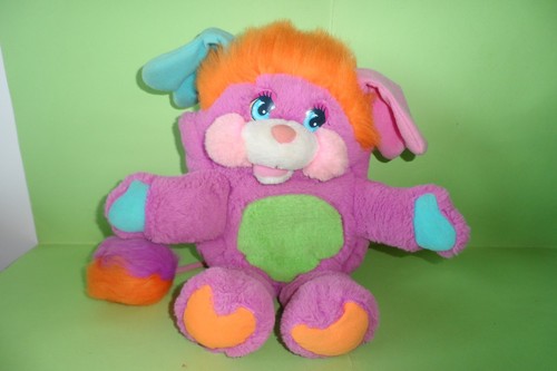 Peluche popples violet - peluche,